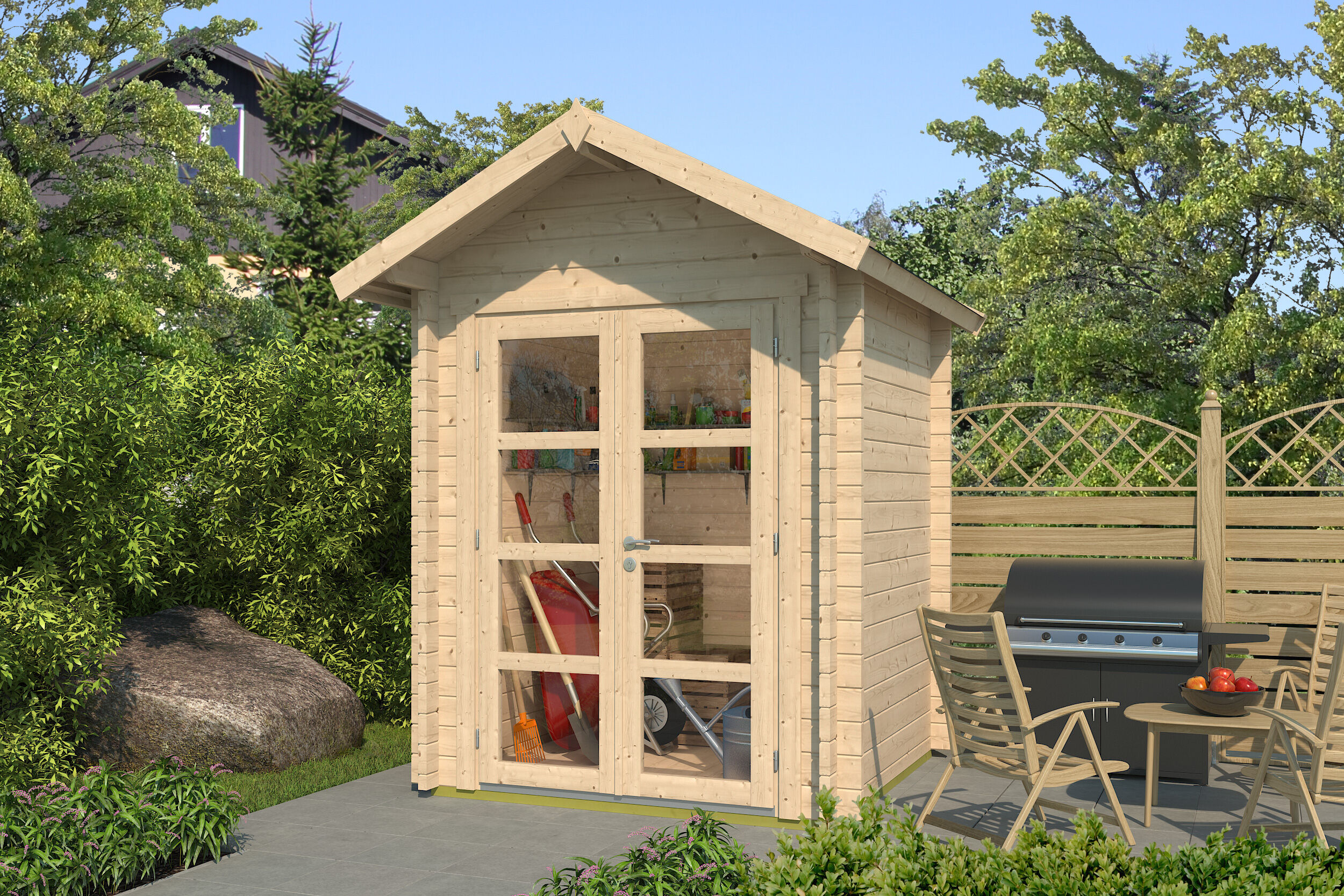 26 % Discount! Fjordholz Gartenhaus Modell Lexi 44 A Premium 4m² Unkategorisiert online kaufen 26 % Discount! Fjordholz Gartenhaus Modell Lexi 44 A Premium 4m² Unkategorisiert online kaufen