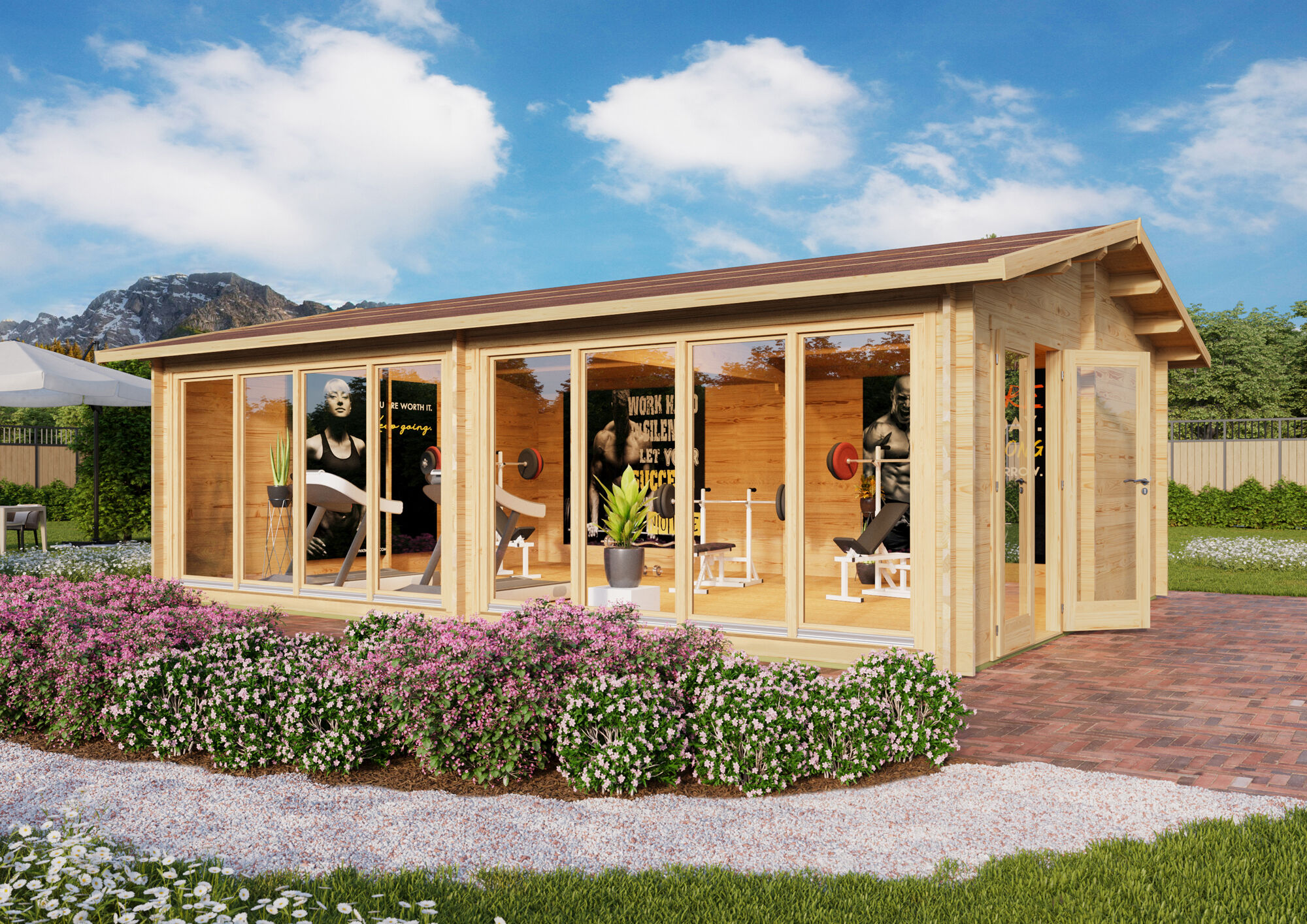 26 % Discount! Fjordholz Gartenhaus Modell Marina 70 32m² Unkategorisiert online kaufen
