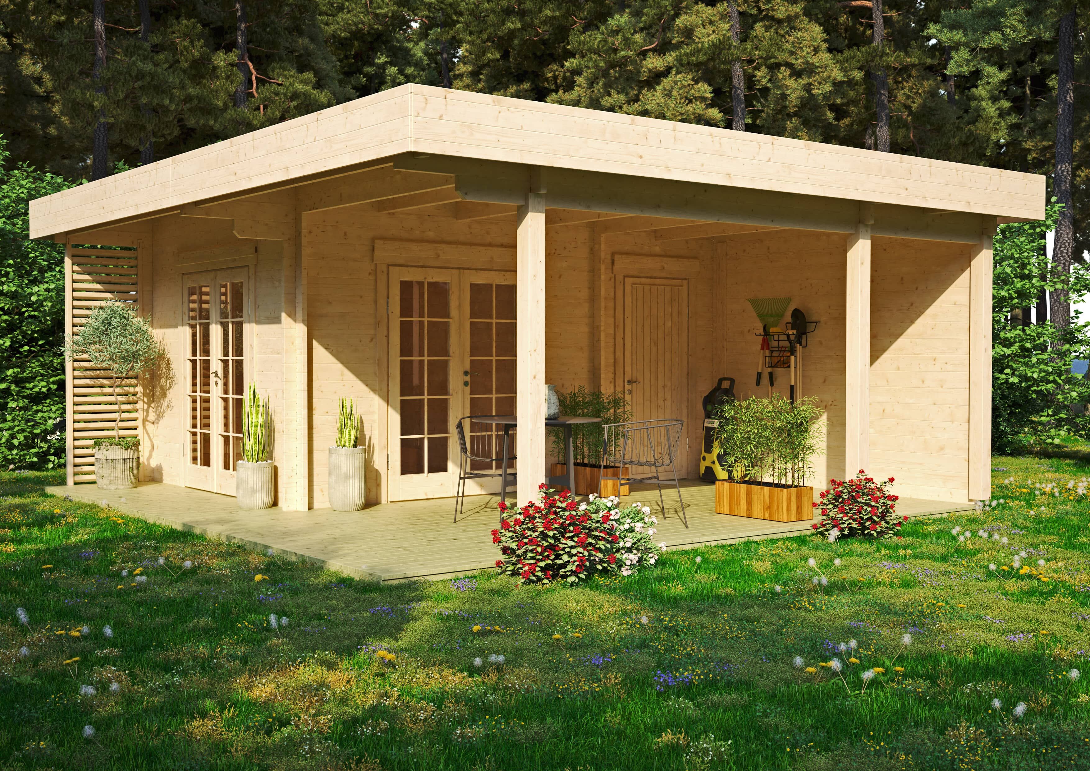 26 % Discount! Gartenlounge Modell Petra 44 B mit Abstellraum 24m² Unkategorisiert online kaufen