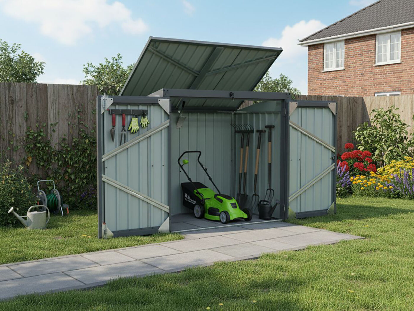 26 % Discount! Metall Gartenhaus Modell Multi Store 1,5 m² 2m² Unkategorisiert online kaufen 26 % Discount! Metall Gartenhaus Modell Multi Store 1,5 m² 2m² Unkategorisiert online kaufen