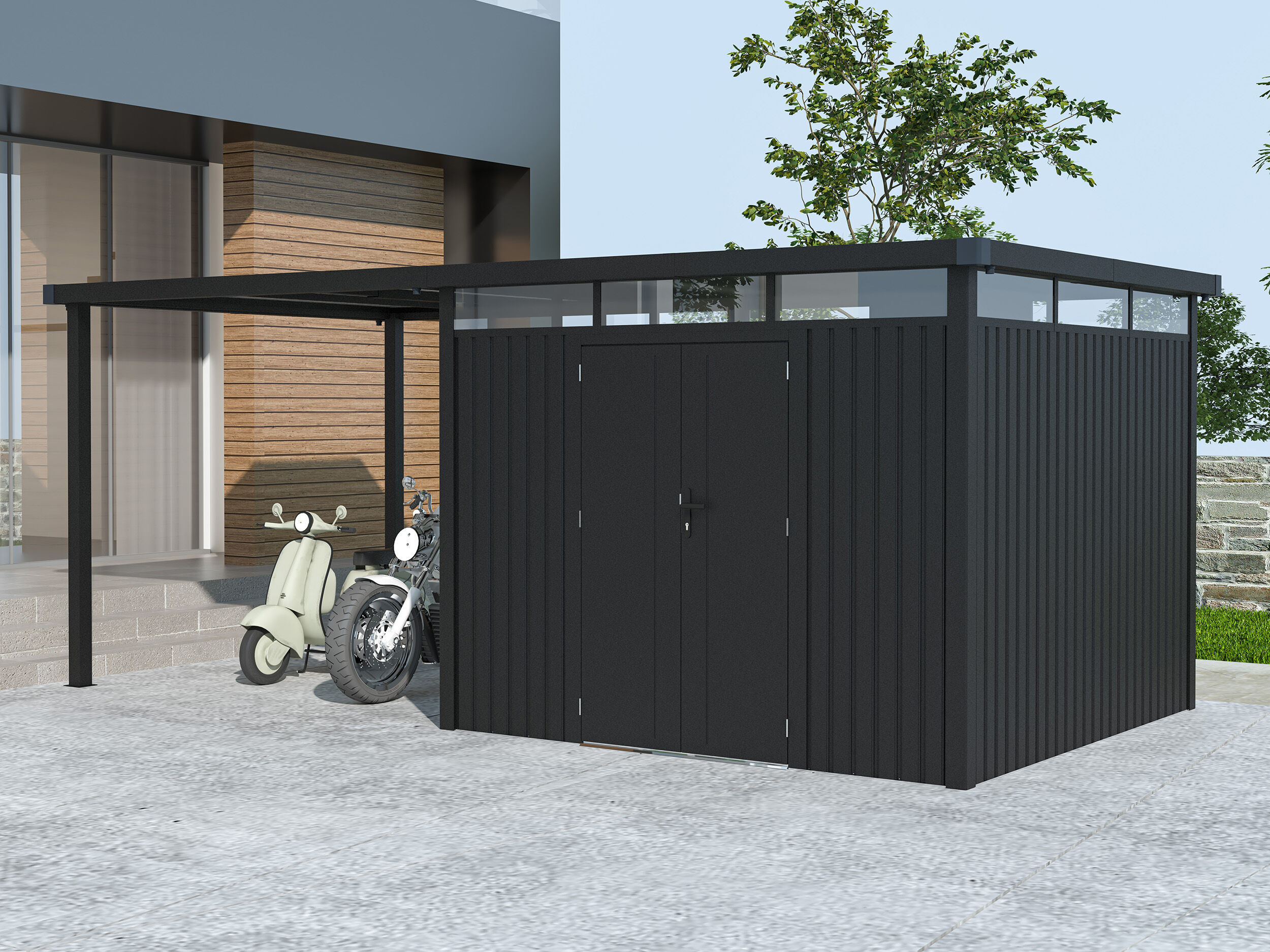 38 % Discount! Metall Gartenhaus Modell Style 7,56 m² Spar-Set-1 9m² Unkategorisiert online kaufen