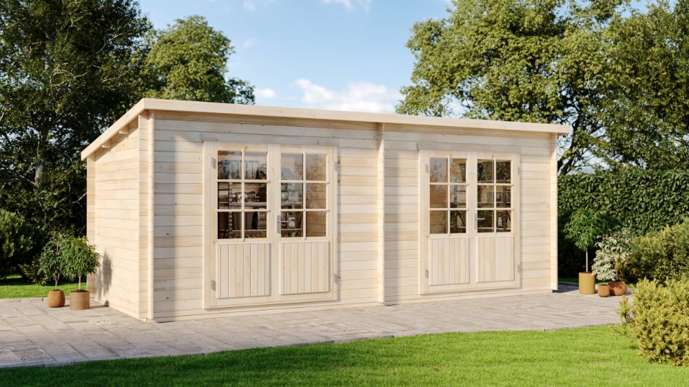 Gartenhaus Maria Twin | 6x3m
