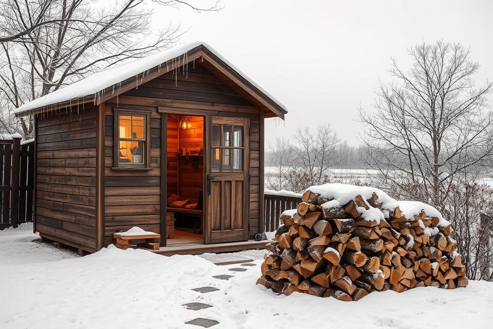 Wie mache ich mein Gartenhaus winterfest in einfachen Schritten?