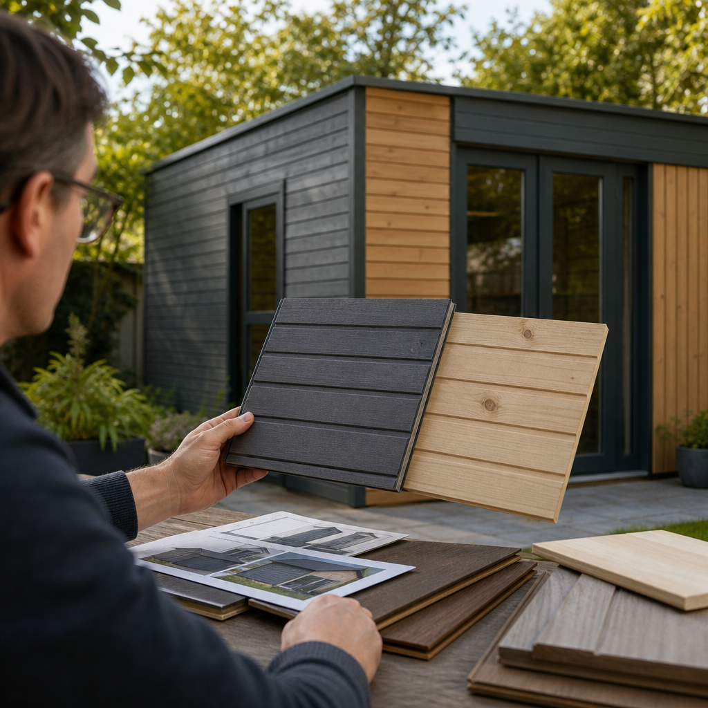 Fassadenprofile am Gartenhaus: Optik, Konstruktion und Planung im Vergleich