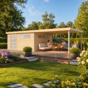 26 % Discount! Gartenhaus Alu-Line Modell Kasuko-XXL-mit-Anbau 32m² Unkategorisiert online kaufen