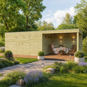 26 % Discount! Gartenhaus Modell QB-Line 12,60 m² + 300 cm Anbau 65m² Unkategorisiert online kaufen 26 % Discount! Gartenhaus Modell QB-Line 12,60 m² + 300 cm Anbau 65m² Unkategorisiert online kaufen