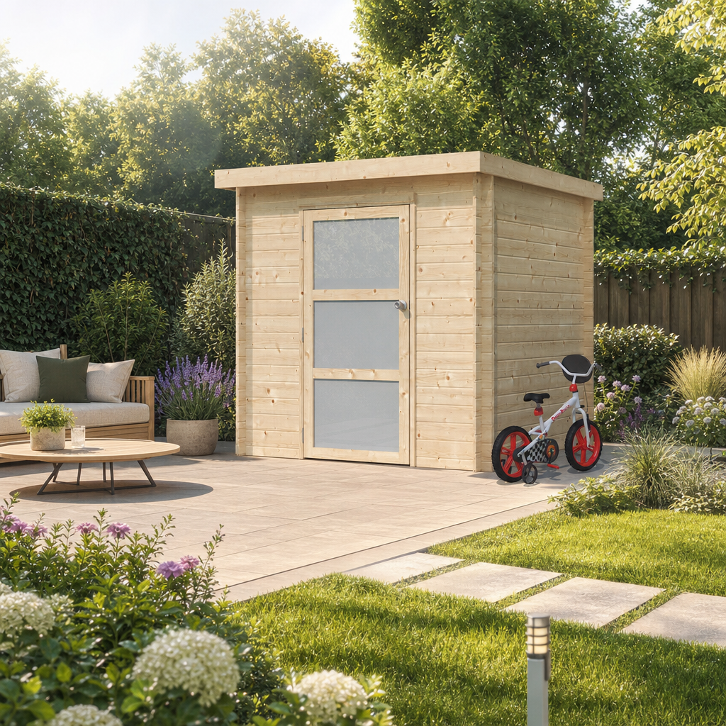 25 % Discount! Gartenhaus Modell Nyborg 3,59 m² 4m²