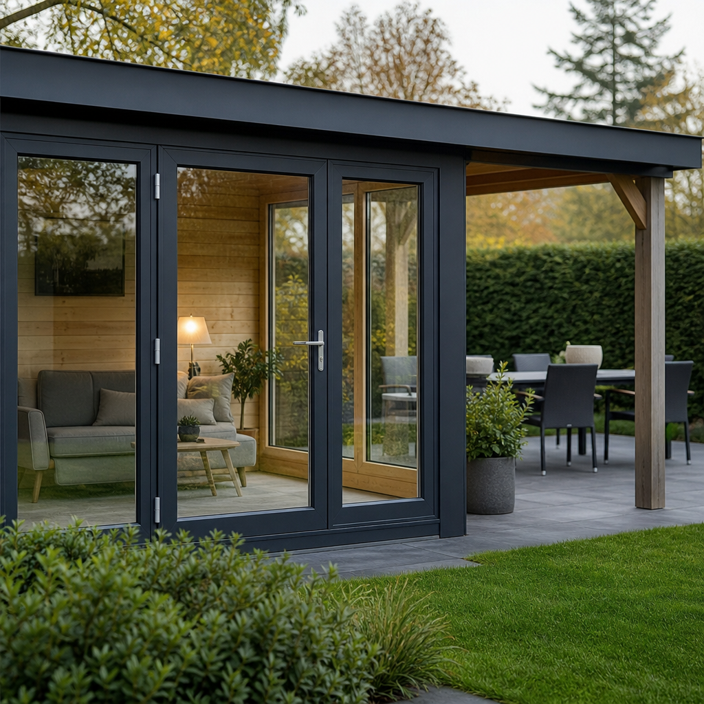 Isolierglas im Gartenhaus und Freisitz: Wann die bessere Verglasung sinnvoll ist