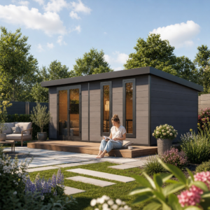 26 % Discount! WPC Gartenhaus Modell Panorama 16,64 m² 15m²